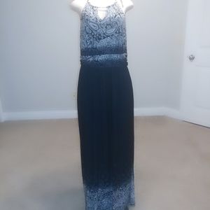 Cute summer black and white dress